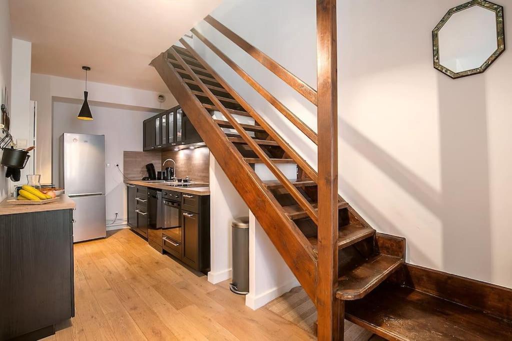 Rare Appart 2 Chambres En Duplex Design Au Panier Marseille Exteriör bild