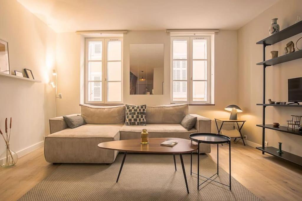 Rare Appart 2 Chambres En Duplex Design Au Panier Marseille Exteriör bild