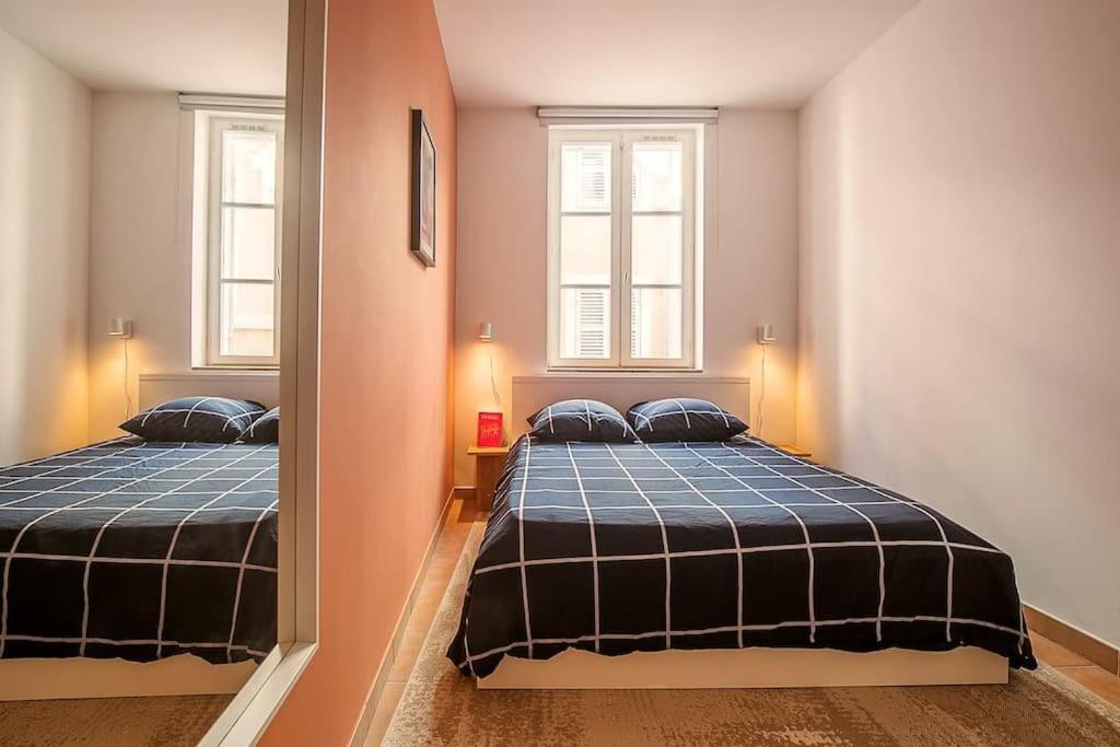 Rare Appart 2 Chambres En Duplex Design Au Panier Marseille Exteriör bild